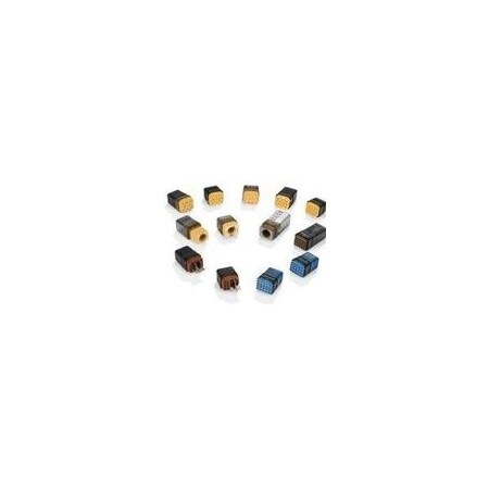 Deutsch Rack And Panel Connector, 12 Contact(S), Female, Crimp Terminal DMC-M12-20SB